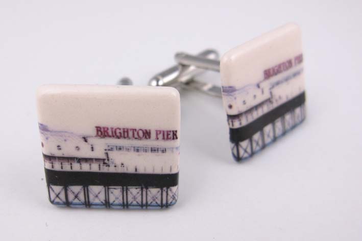 Brighton Pier cufflinks
